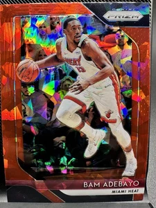 Bam Adebayo 2018-19 Panini Prizm Red Cracked Ice Miami Heat #226 Miami Heat - Picture 1 of 4