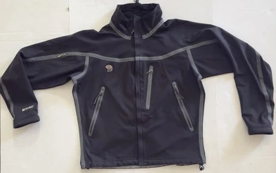 Mountain Hardwear Y2K Conduit Softshell Jacket Men MED Black Waterproof Pockets - Image 1 of 4