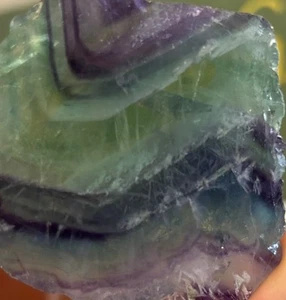 A Grade Rainbow Fluorite Slab  - Picture 1 of 7