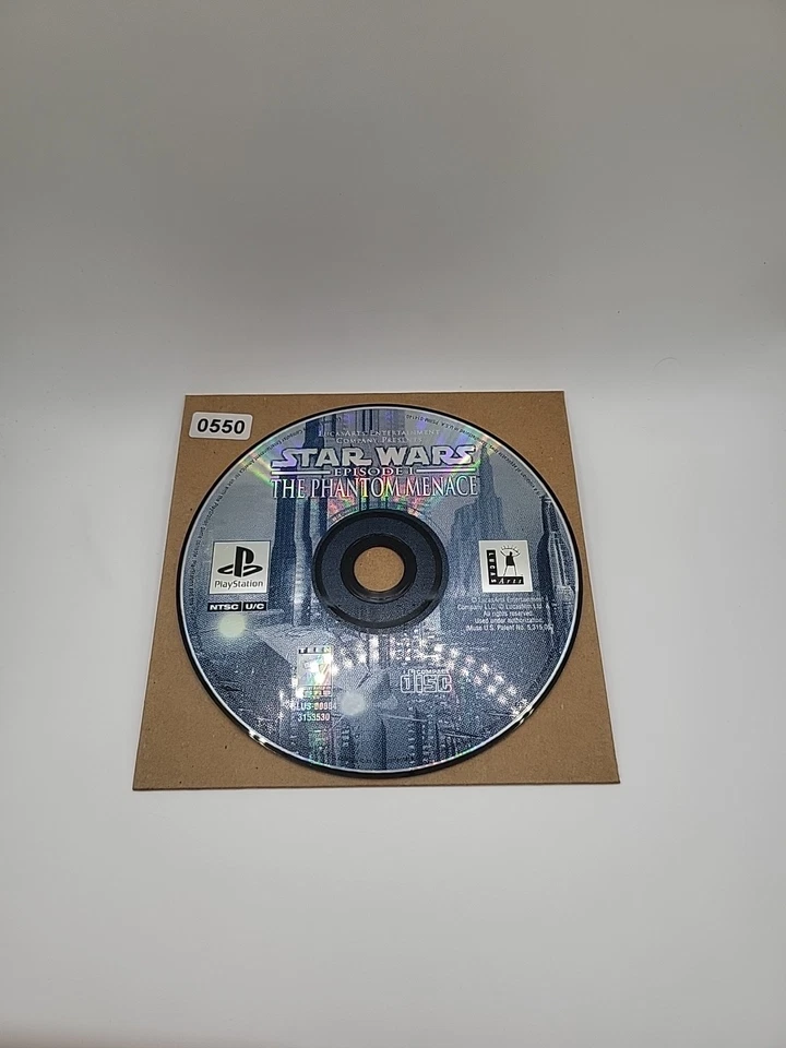 Star Wars Episode I The Phantom Menace (PS1, 1999) Disc Only NO USPS TRACKING - Image 1 of 1