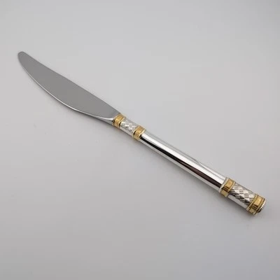 Wallace Golden Aegean Weave Sterling Silver Place Knife - 9 3/8" - No Monogram - Image 1 of 2