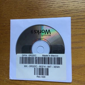 Dell Microsoft Works 9 Installation CD 9.0 (Windows PC, 2007) - Photo 1/2