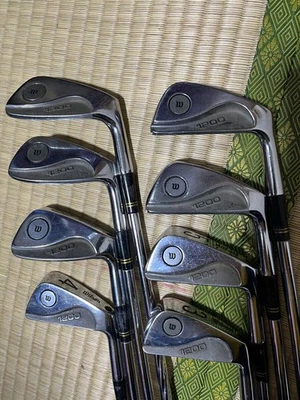Wilson 1200 Iron Set 8pcs 3-P Original Steel Shaft Flex Regular Right-Handed - Image 1 of 4