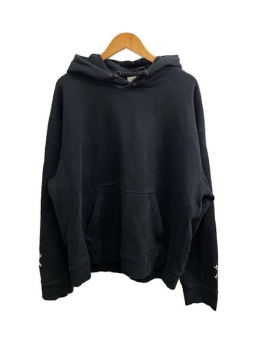 Felpa con cappuccio KENZO XL cotone nero FA65SW5304MS usata