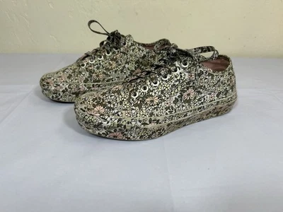 Vans Auténtico Old Skool Mono Floral Rosa Verde Retro Zapatos Mujer 7 Tenis Foto 1 de 4