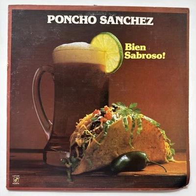Poncho Sanchez  Bien Sabroso! Vinyl - 1984 - Concord Jazz Picante – CJP-239 Exc! - Image 1 of 4