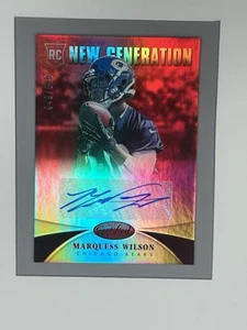 2013 Panini Certified - New Generation Marquess Wilson #264 Autogramm 949/999 - Bild 1 von 2