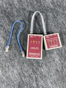 Progressive Model 468R Receiver 468T Transmitter with Case, Tested - Picture 1 of 13