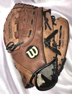 Wilson Baseball Glove Monsta Web Mitt 12" AD44D FP12 A440 Fast Pitch RHT - Picture 1 of 7