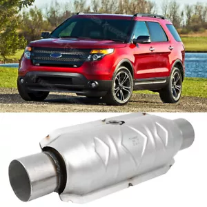 2.5" Inlet/Outlet Catalytic Converter For Ford Explorer 5.0L 4.0L EPA Approved - Picture 1 of 16