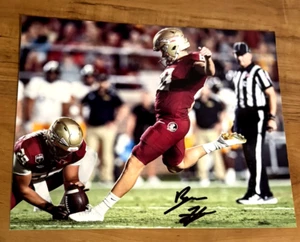 RYAN FITZGERALD FSU Seminoles SIGNED 8x10 Photo CAROLINA PANTHERS KICKER - Picture 1 of 1