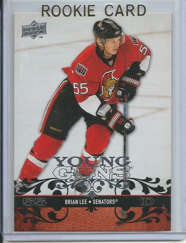 2008-09 UD Upper Deck Young Guns Brian Lee Rookie Card RC #231 Mint - Image 1 of 1