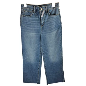 J Crew Slim Cropped Wide Leg High Rise Jeans Hose Neu mit Etikett Damengröße 28 x 24 leicht - Bild 1 von 11