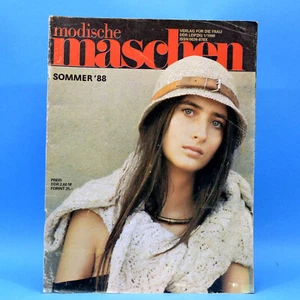 Modische Maschen 1 von 1988 | Schnittmuster Mode Verlag für die Frau | DDR L - Bild 1 von 1