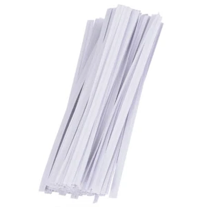 Presents Packaging Decorating Bag Paper Covered Iron Wire Wrapping Tie - Imagen 1 de 11