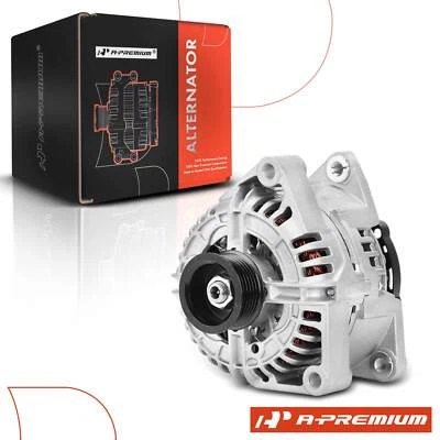 New Alternator for Saturn L300 LS2 LW2 LW300 V6 3.0L 120A 12V CW 6-Groove Pulley - Image 1 of 4