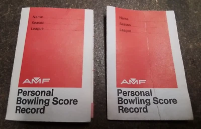 AMF личный боулинг счет запись 1990-х пара - Изображение 1 из 3