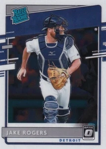 2020 OPTIC RATED ROOKIE RC JAKE ROGERS DETROIT TIGERS BASEBALL - B3791-2 - Picture 1 of 2