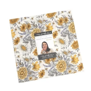 Moda Honey & Lavender Layer Cakes 10" Squares 42 Piece Assorted by Deb Strain - Picture 1 of 24
