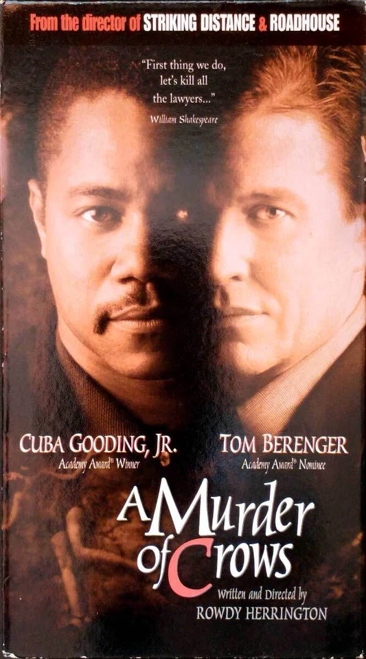 A Murder of Crows [VHS 1999] Cuba Gooding, Jr.; Tom Berenger / Thriller - Image 1 of 1