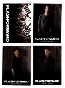 2010 Rittenhouse Lost Seasons 1-5 Flash Forward Complete Set of 4