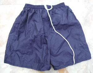 AUGUSTA Sportswear Navy Blue Adult SMALL Nylon Working Out PT Shorts USA - Picture 1 of 8