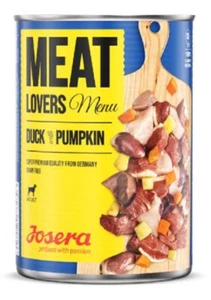 400g Josera Meat Lovers Pure DUCK & PUMPKIN Ente Monoprotein Hundefutter Dose - Bild 1 von 1