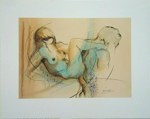 HEIDI BRESINSKY KUNSTDRUCK MÄNNLICHE STÄRKE ART PRINT POSTER 50x40cm - Bild 1 von 1