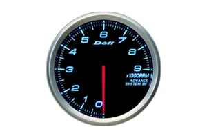 Defi Defi-Link ADVANCE BF Tachometer 80mm 9000rpm Blue DF10903 ##5911610 for 86 - Picture 1 of 1
