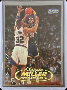 Reggie Miller - 1998-99 Fleer Tradition Basketball #31