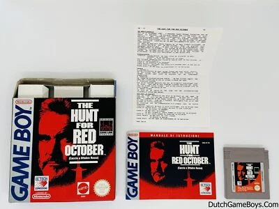 Gameboy Classic - The Hunt For Red October - Caccia A Ottobre Rosso - ITA - Image 1 of 4