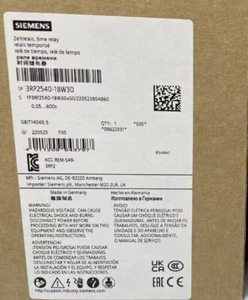 1pc New     3RP2540-1BW30 #A6-39 - Picture 1 of 4