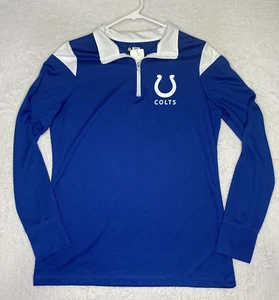 NFL WOMEN'S INDIANAPOLIS COLTS, 1/4 zip polyester shirt,  small, FAST SHIPPING - Bild 1 von 8