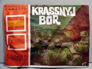 MONTAPLEX Sobre KRASNY BOR España Rusia DIVISION AZUL Leningrado battle war - Foto 1 di 2
