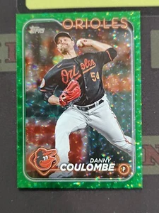 2024 Topps Baseball Update Green Crackle Foilboard Danny Coulombe 230/499 - Picture 1 of 2