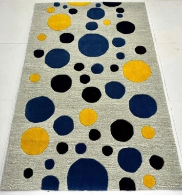 Multi Premium Color Hand Tufted Area Rug Color Pattern Rug, Bedroom Living rugs. - Image 1 of 4