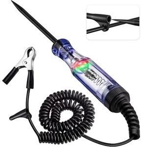 Test Light Automotive 6V-12V-24V Circuit Tester with Dual Color Polarity Indi... - Picture 1 of 8