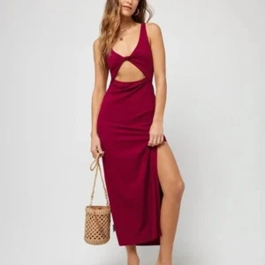 NWT L*SPACE NICO MAXI DRESS, LARGE - Picture 1 of 9