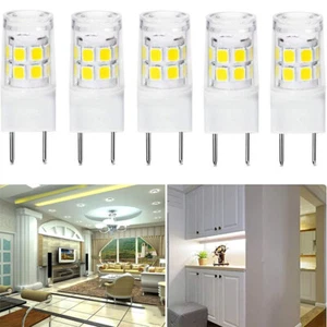 White 2.5W G8 LED Bulb Equivalent to G8 Halogen Bulb 20W-25W Non-Dimmable 6000k - Picture 1 of 9