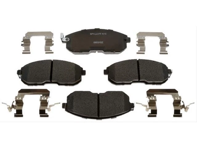 Juego de pastillas de freno delanteras Raybestos para Nissan Versa 2007-2012 1,8 L 4 cilindros 78RXMQ Foto 1 de 1