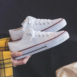 Zapatillas DE Moda Tenis CómoOdo Para Mujeres Zapatos Casuales De Lona Mezclilla - Imagen 1 de 15