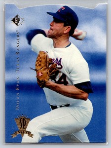 1995 Upper Deck SP Salute Die Cut #2 Nolan Ryan Superbafoil NM