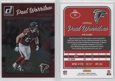 2016 Donruss Press Proof Silver /100 Paul Worrilow #17