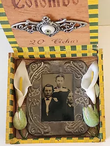 The Ancestors Are Watching - OOAK Found Object Assemblage Art Diorama - Picture 1 of 7