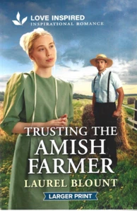 Trusting the Amish Farmer, by Laurel Blount (Love Inspired Romance) Paperback - Picture 1 of 2
