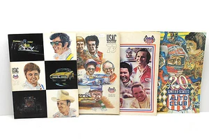 4 Stück 1972 1973 1975 USAC United States Auto Club Programm + Zeitschriften Racing News - Bild 1 von 9