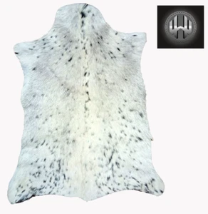 100% Natural Goat Hide Rug New Goat Skin Hairon Leather Rug Area for Home Décor - Picture 1 of 2