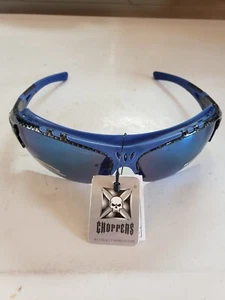 Gafas de sol Choppers CP937 Gun metal marcos azules/lente azul - Imagen 1 de 5