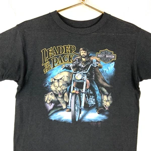 T-shirt vintage Harley Davidson emblema 3D Medium 1988 leader della confezione anni 80 - Foto 1 di 7