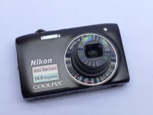 Nikon COOLPIX S3100 14.0MP CCD Vintage Digital Camera 100% Working - Picture 1 of 15